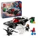 Set de constructie LEGO Marvel Omul Paianjen vs. Masina fortoasa a lui Venom, 254 el. foto