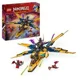Set de constructie LEGO Ninjago Superavionul cu reactie al lui Ras si Arin, 510 el. foto