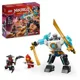 Set de constructie LEGO Ninjago Costumul robot de lupta al lui Zane, 92 el. foto