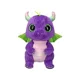 Jucarie de plus TY Beanie Boos Dragonul Daphne, 15 cm