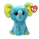 Jucarie de plus TY Beanie Boos Elefantul Trunkles, 15 cm