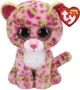 Jucarie de plus TY Beanie Boos Leopard Lainey, 15 cm