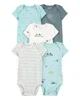 Carter's Комплект бодиков Whale Stripe Bus