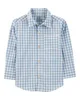 Carter's Рубашка Blue Plaid