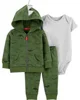 Carter's Set 3 piese Hanorac, body si pantaloni Dino foto
