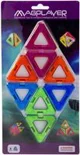 Set de constructie magnetic Magplayer, 8 piese
