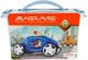 Set de constructie magnetic Magplayer in cutie, 64 piese