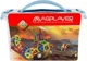 Set de constructie magnetic Magplayer in cutie, 66 piese