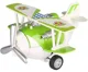 Инерционный самолёт с звуком и светом Same Toy Aircraft Зелёный