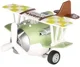Инерционный самолёт с звуком и светом Same Toy Aircraft Зелёный