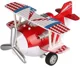 Инерционный самолёт с звуком и светом Same Toy Aircraft Красный