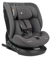 Вращающееся автокресло с изофиксом KikkaBoo i-Hike Dark Grey, 40-150 см