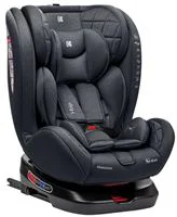 Вращающееся автокресло с изофиксом KikkaBoo i-Trip Grey, 40-150 см