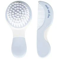 Set perie si pieptene Premaman Aloha Albastru