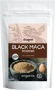 Pudra bio de Maca neagra Black Maca Raw Vegan Dragon Superfoods, 100 g
