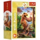 Puzzle Trefl Uimitorii dinozauri, 54 mini el. foto