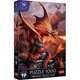 Puzzle Trefl Fantasy Collection Dragon de foc, 1000 el. foto