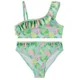 Orchestra Costum de baie din 2 piese asimetric cu imprimeu jungle