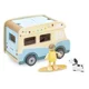 Деревянный игровой набор Viga Toys Дом на колёсах с фигурками и аксессуарами foto