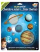 Set stickere decorative fosforescente Buki Sistemul solar, 9 buc. foto