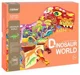 Puzzle in forma de dinozaur Mideer Lumea dinozaurilor, 280 el. foto