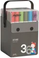 Set de markere semitransparente cu varf dublu Mideer, 36 culori