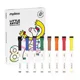 Set de markere Mideer, 8 culori