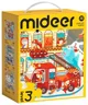 Puzzle 3 in 1 Mideer Echipa de salvare, nivelul 3 foto