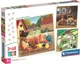 Puzzle Clementoni Momente la Ferma, 3x48 el. foto