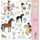 Set de stickere Djeco Horses foto