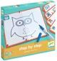 Игра Djeco Учимся рисовать симметрично Symetrie & Co