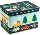 Коробка для хранения игрушек 2-в-1 Djeco Автотрек foto