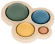 Jucarie anti-stress din silicon Petite&Mars Chill Out Misty Green (6+ luni)