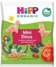 Хрустящий злаковый перекус HiPP в форме динозавров с фруктами (12+ мес.), 30 г foto