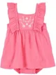 Carter's Salopeta pentru fetite brodata Pink White foto
