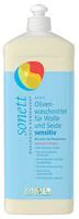 Detergent lichid pentru rufe Sonett Wool + Silk Olive Sensitive, 1000 ml foto
