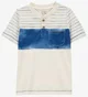 Carter's Tricou Ivory Blue Colorblock foto