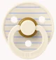 Suzeta rotunda din latex BIBS Studio Colour Pin - Ivory Hush (0-6 luni) foto