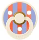Suzeta rotunda din latex BIBS Studio Colour Block - Ivory Hush (0-6 luni) foto