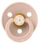 Suzeta rotunda din latex BIBS Studio Colour Jasmine - Blush (0-6 luni) foto