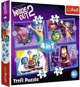 Puzzle Trefl 4 in 1 Emotions Rule foto