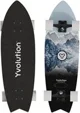 Skateboard Yvolution Dynamo Cruiser LED, 76 cm, Albastru foto