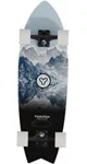 Skateboard Yvolution Fishtail Cruiser, 76 cm, Albastru foto