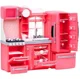Set de joaca Battat Our Generation Bucatarie roz cu accesorii foto