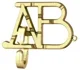 Puzzle IQ Eureka Mini Huzzle ABC gold foto