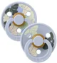 Set 2 suzete rotunde din latex BIBS Studio Colour Morning Bloom - Dusty Blue Mix (0-6 luni) foto