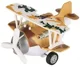 Avion cu inertie, sunete si lumina Same Toy Aircraft Maro foto