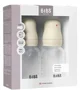 Набор из 2-х пластиковых бутылочек антиколиковых BIBS Ivory с силиконовой соской 0+ мес, 2x150 мл foto