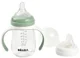Biberon de invatare 2 in 1 din tritan Beaba Sage Green, 210 ml foto