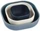 Set boluri din silicon Beaba Night Blue, 3 buc. foto